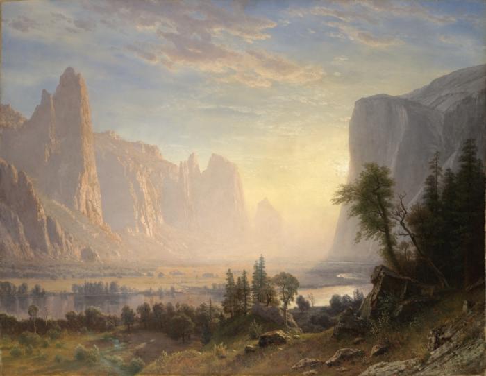 Albert Bierstadt Valley of the Yosemite oil painting picture